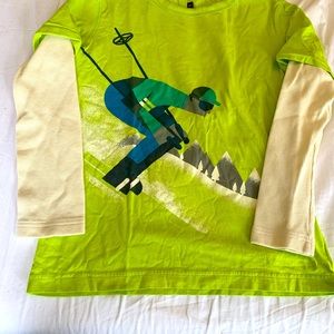 Long sleeve T-shirt by Tea with skier